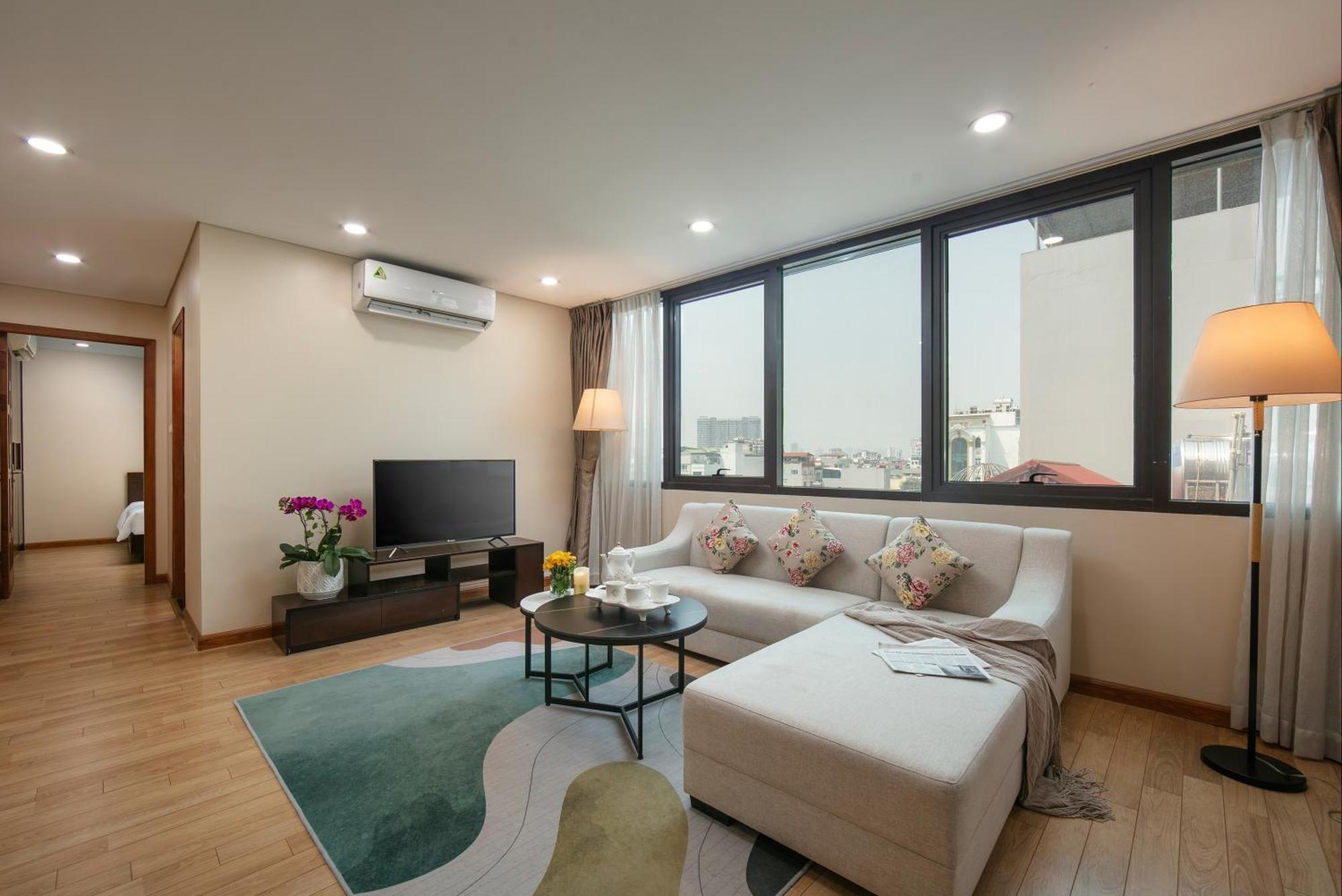 Căn hộ dịch vụ HB - 121B Quan Hoa Apartment Hà Nội Ngoại thất bức ảnh